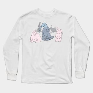Sleeping Rabbits Long Sleeve T-Shirt